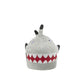 Terry Black Tip Grey Shark Slippers Shoes Robeez   