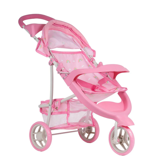 Rainbow Rose Snack and Go Stroller Toys Adora   