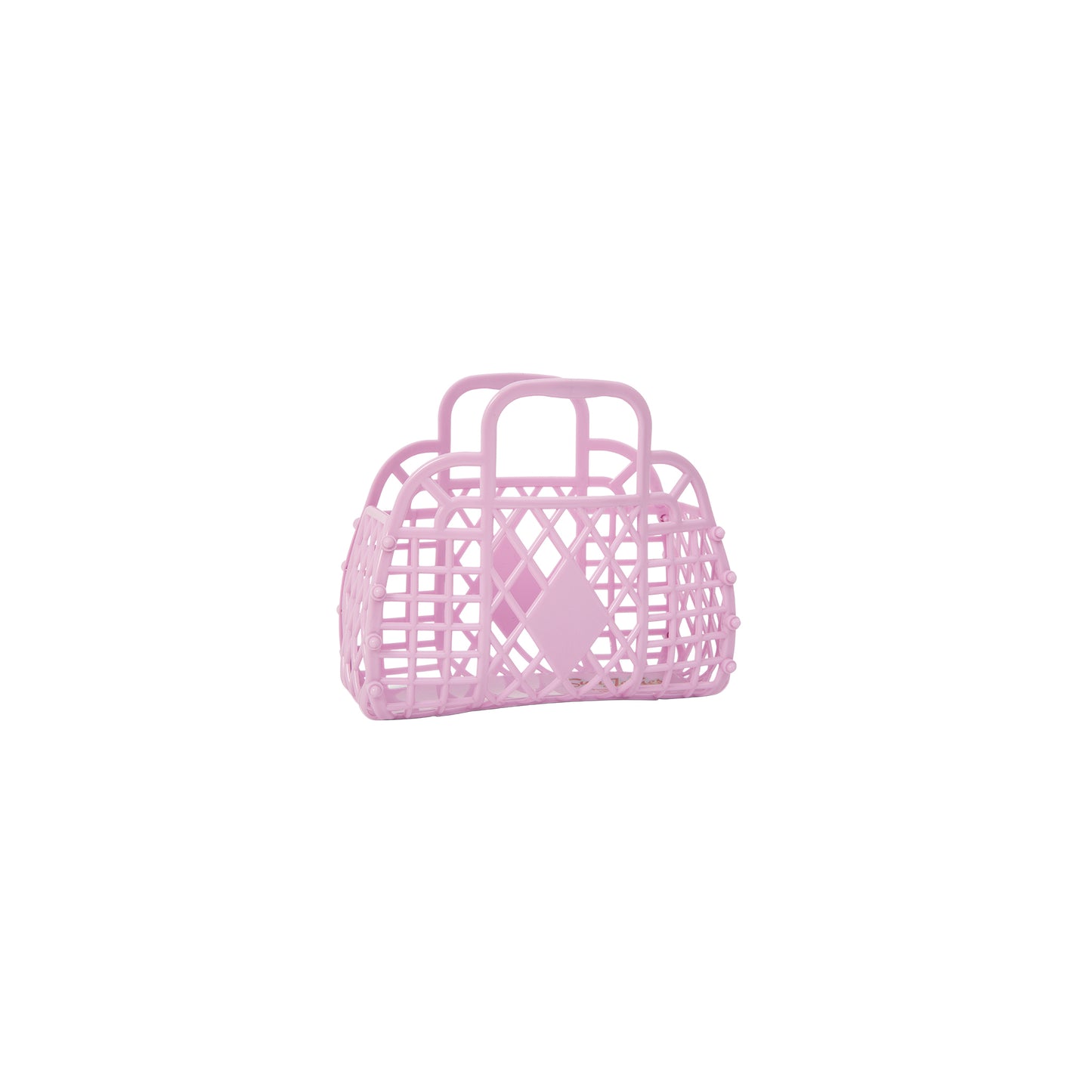Mini Retro Basket - Lilac Gifts Sunjellies   