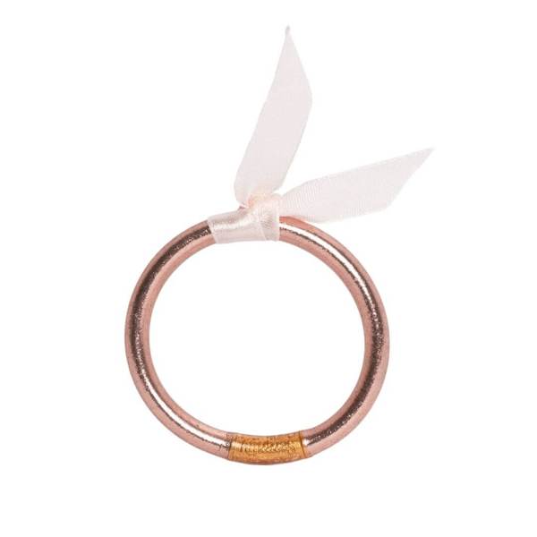 BDG Rose Gold All Season Bangle for Babies - LG Women's Jewelry Budha Girl   