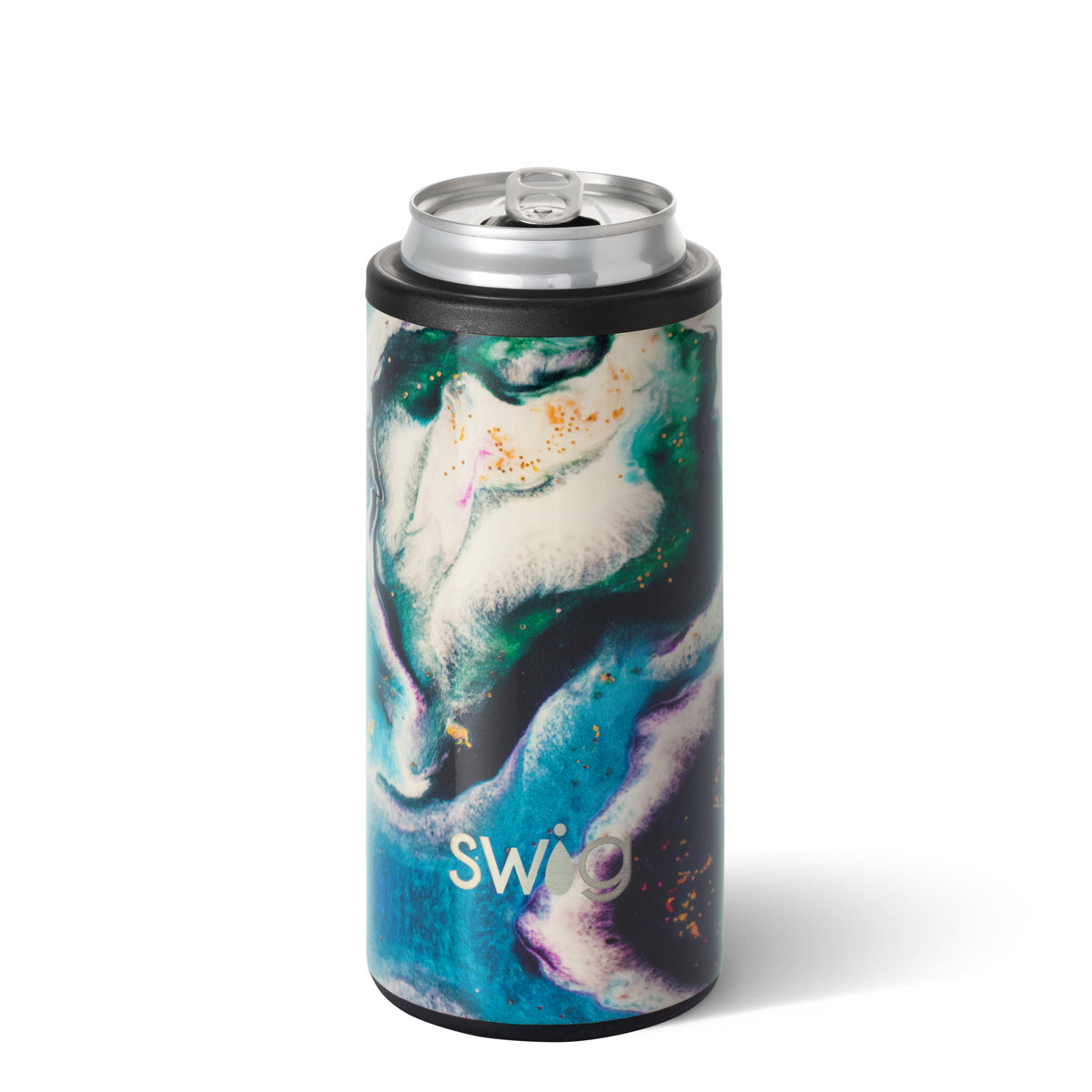 12 oz Skinny Can Cooler - Aurora Gifts Swig   
