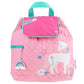 Small Quilted Backpack Accessories Stephen Joseph Pink Unicorn  