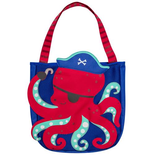 Beach Totes w/ Sand Toy Play Set Kids Backpacks + Bags Stephen Joseph Octopus  