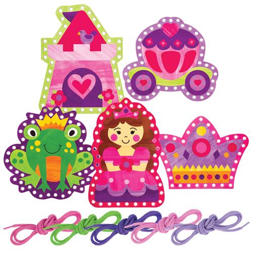 Lacing Cards Toys Stephen Joseph Princess/Castle  