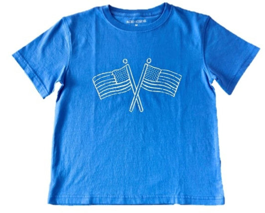 SS Royal Flag T-Shirt Clothing Mustard & Ketchup   