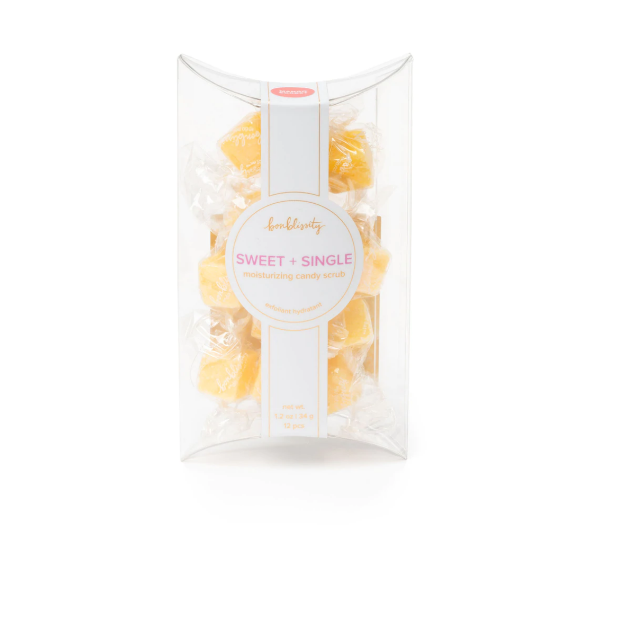 Sweet + Single Candy Scrub - Mango Sorbet Gifts Bonblissity   