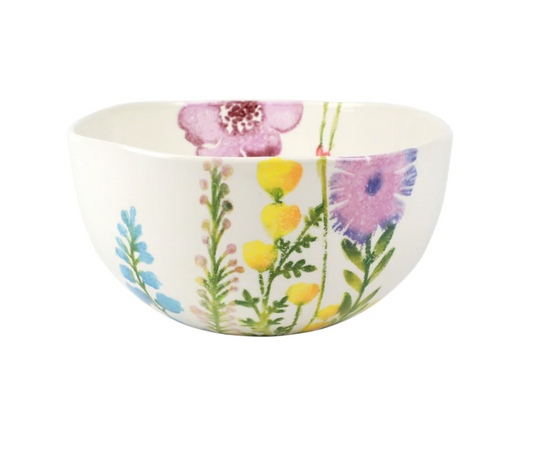 Fiori di Campo Deep Serving Bowl Kitchen + Entertaining Vietri   