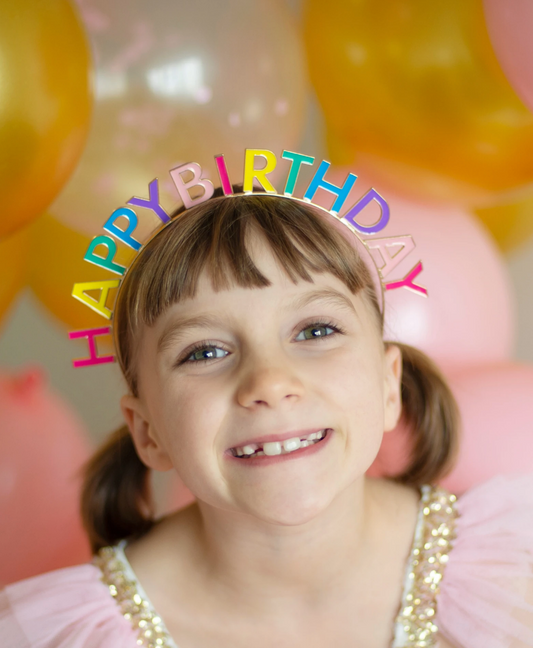 Happy Birthday Headband Kids Hair Accessories Great Pretenders   