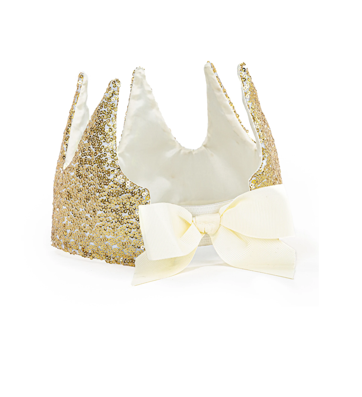 Gracious Gold Sequins Crown Accessories Great Pretenders   