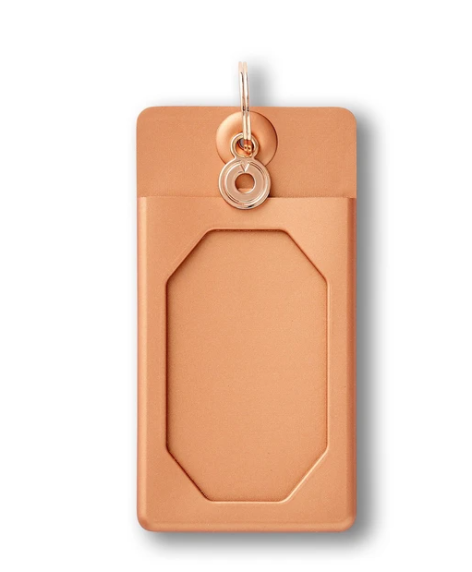 Silicone ID Case Women's Accessories O-Venture Rose Gold  