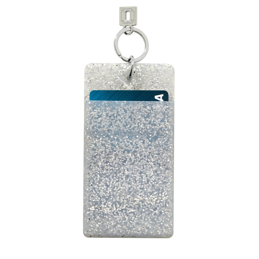 Silicone ID Case Misc Accessories O-Venture Silver Confetti  