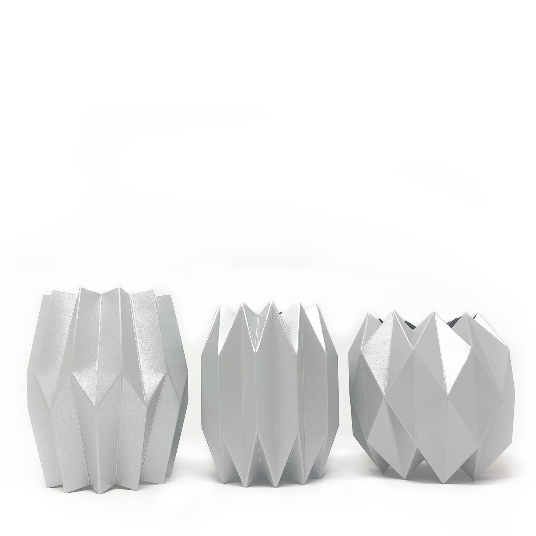 Silver Paper Vase Wrap Paper Goods Lucy Grimes   