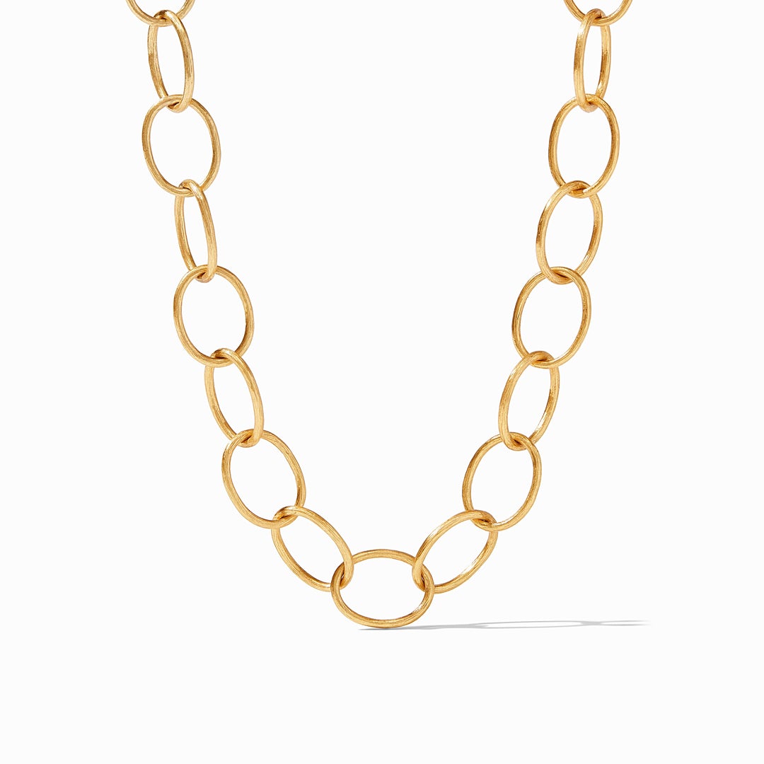 Simone Link Necklace Gold Necklaces Julie Vos   