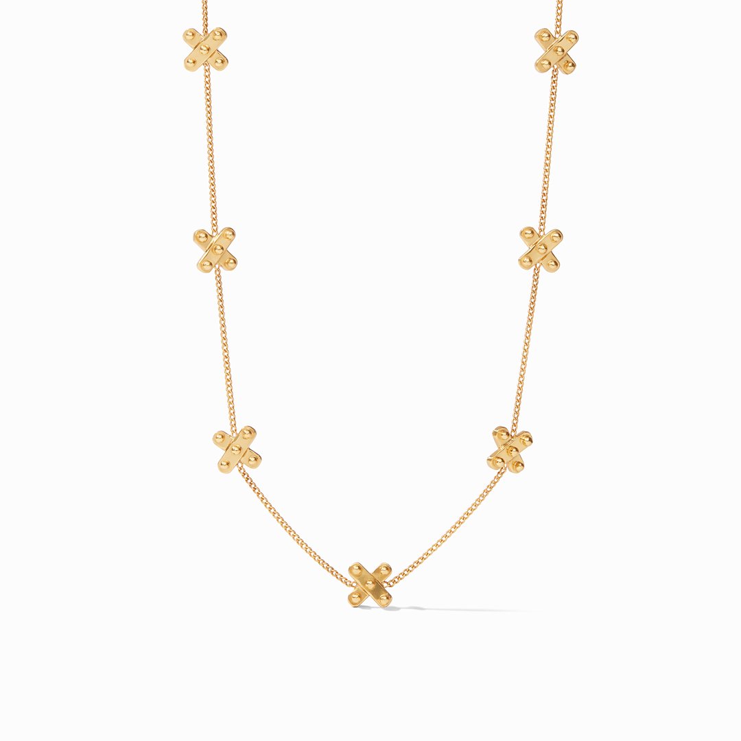 SoHo Delicate Station Necklace Gold 17-18-19 inches Women's Jewelry Julie Vos   