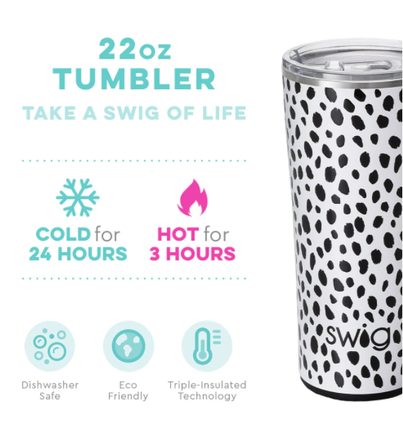 22oz Tumbler - Spot On Insulated Drinkware Swig   