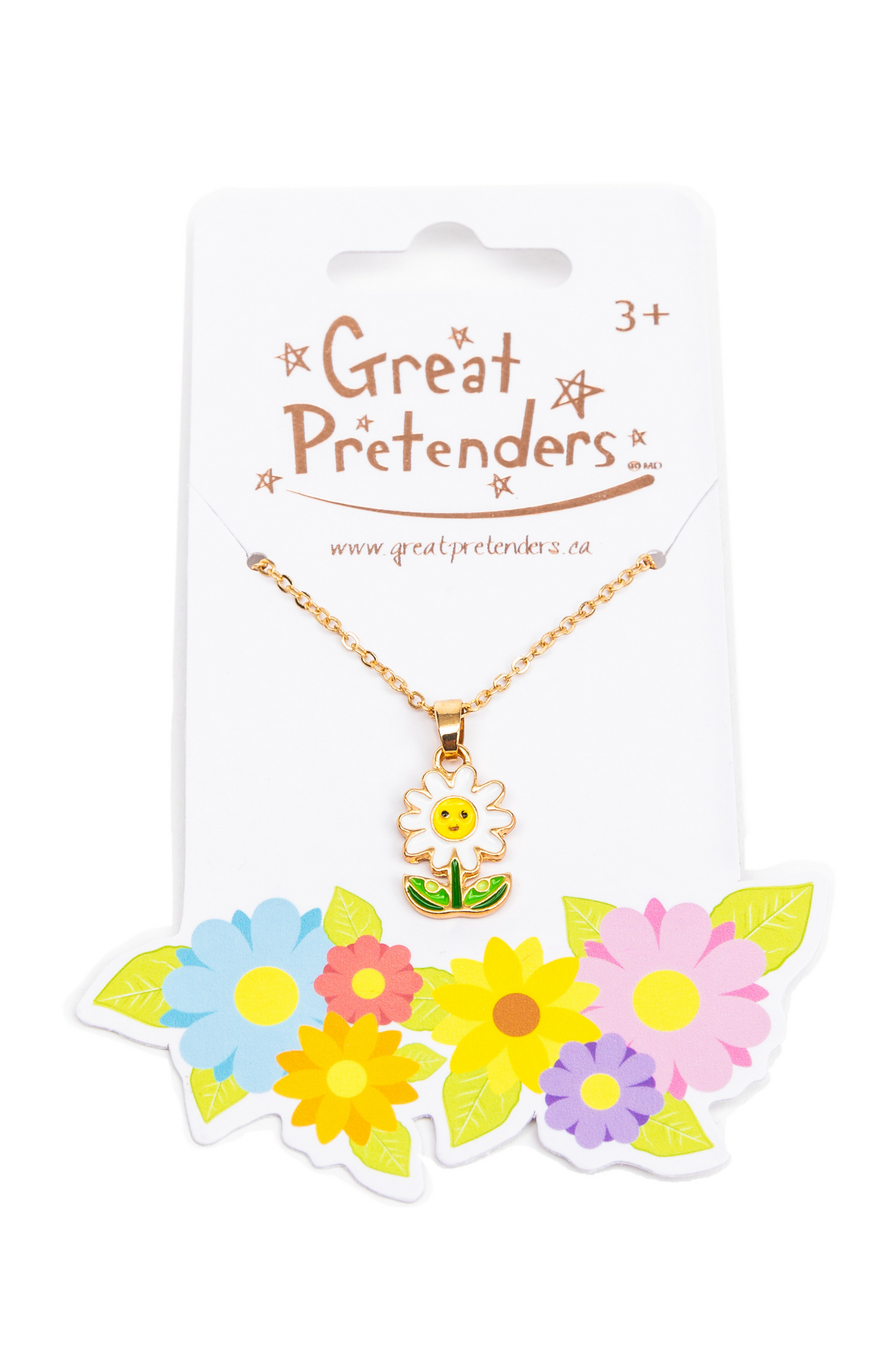 Spring Flower Necklace Accessories Great Pretenders   