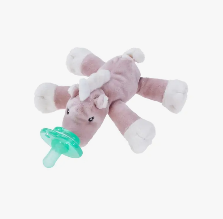 Paci Plushies Buddies Baby Accessories Nookums Starflower Unicorn  