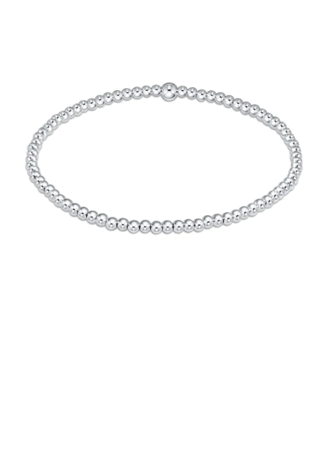 Classic Sterling 2.5mm Bead Bracelet Women's Jewelry enewton   