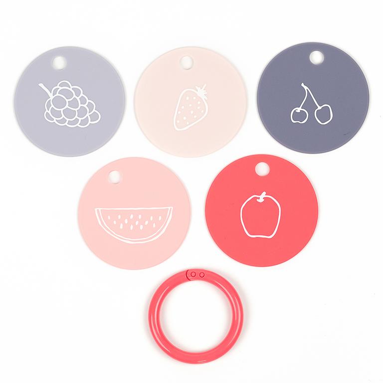 Fruit for Thought Teething Flashcards Gifts Bella Tunno   