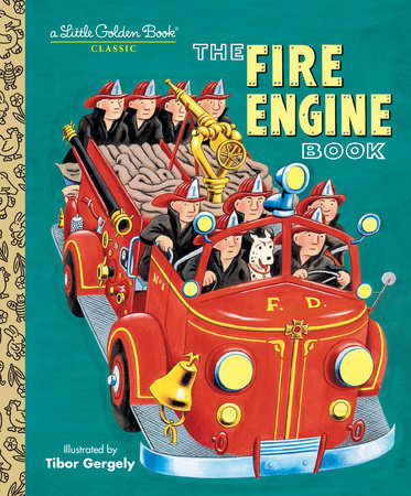 Little Golden Book - The Fire Engine Book Books Penguin Random House   