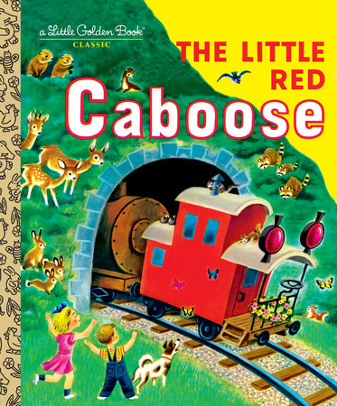 Little Golden Book - The Little Red Caboose Books Penguin Random House   