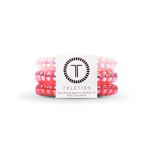 Small Teleties - Think Pink Hair Accessories Teleties   