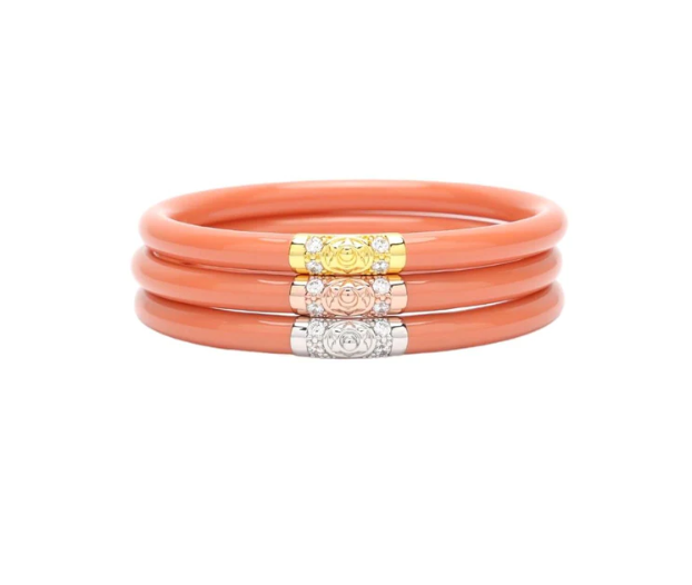 Thai Three Kings All Weather Bangles (Set of 3) - LG Bracelets Budha Girl   