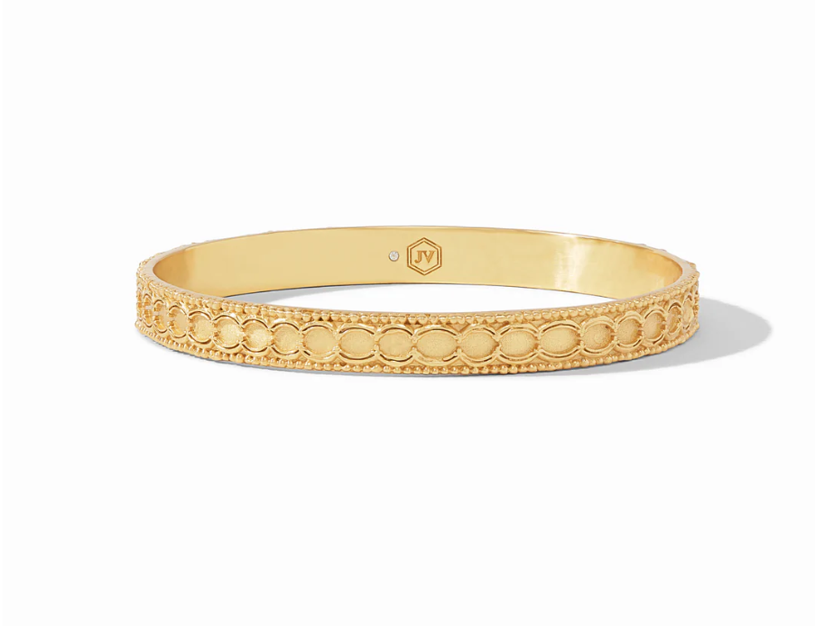 Trieste Bangle Gold - Large Bracelets Julie Vos   