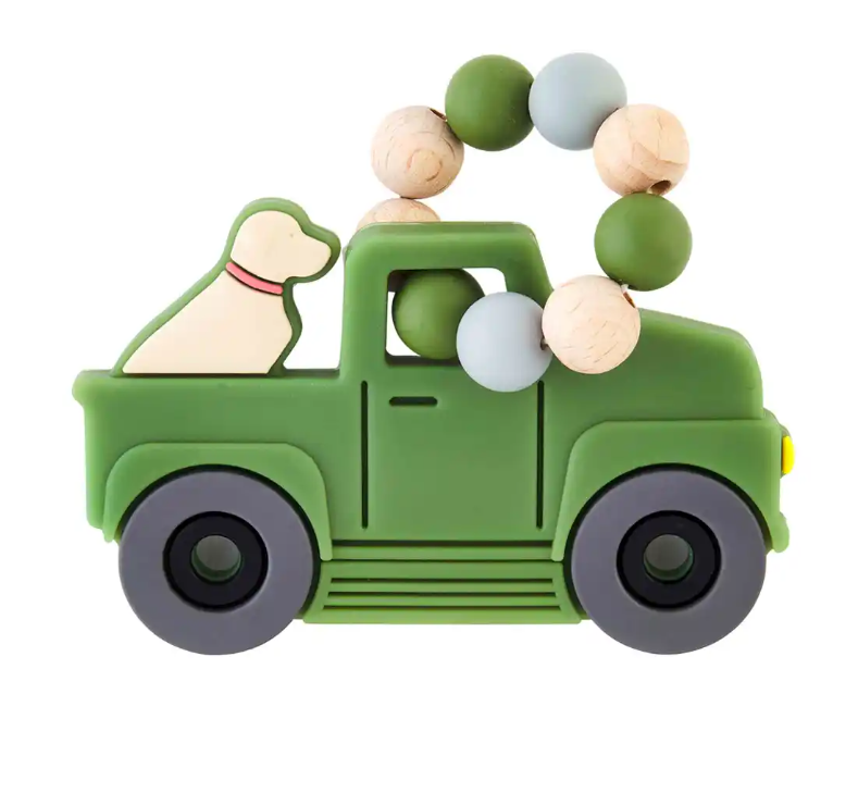 Truck Teether Baby Accessories Mudpie   