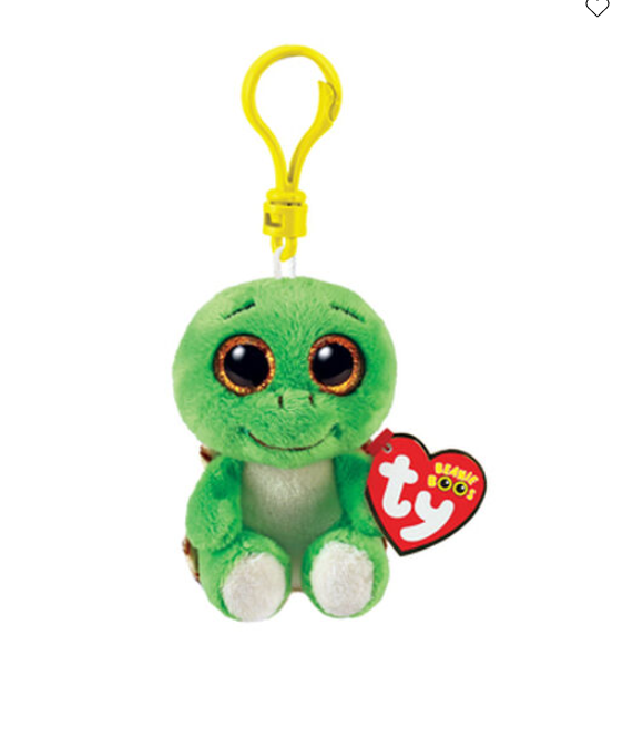 Turbo Turtle Clip Plush Ty   