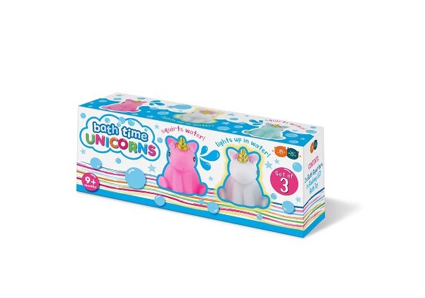 Unicorn Bath Time Squirters Bath Buddy & Barney   