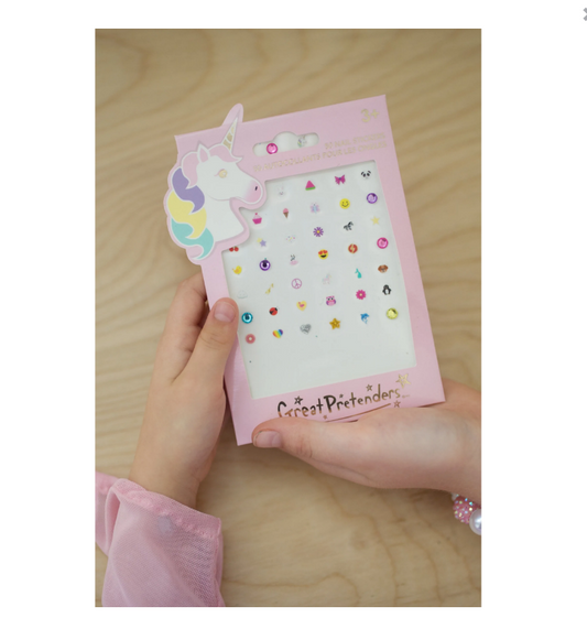 Unicorn Nail Stickers Kids Misc Accessories Great Pretenders   