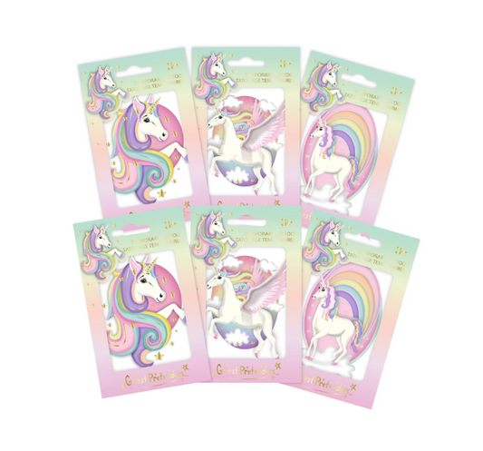 Unicorn Single Temporary Tattoo Kids Misc Accessories Great Pretenders   
