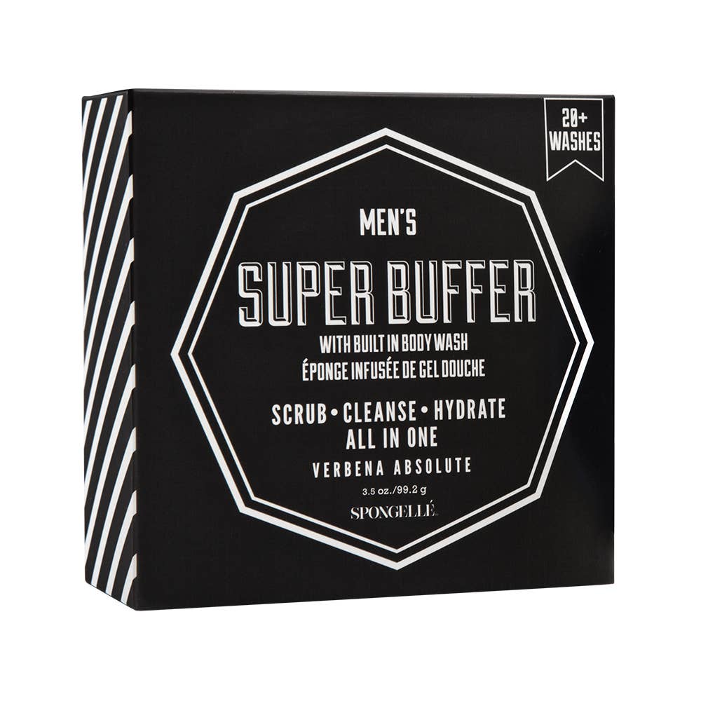 Men's Super Buffer - Verbena Absolute Gifts Spongelle   