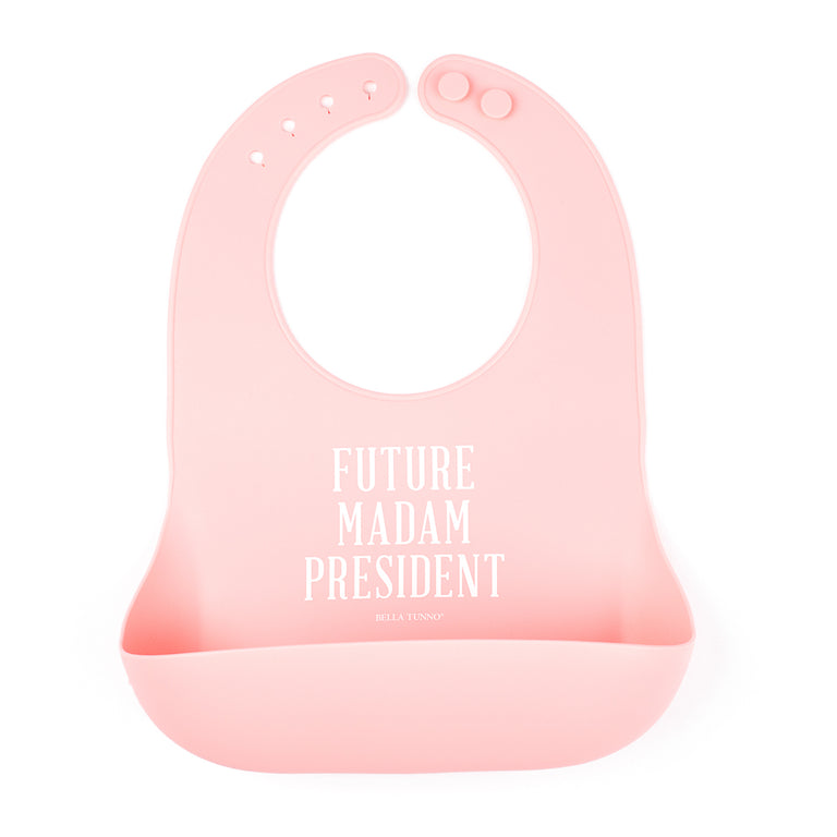 Future Madam President Wonder Bib Baby Accessories Bella Tunno   