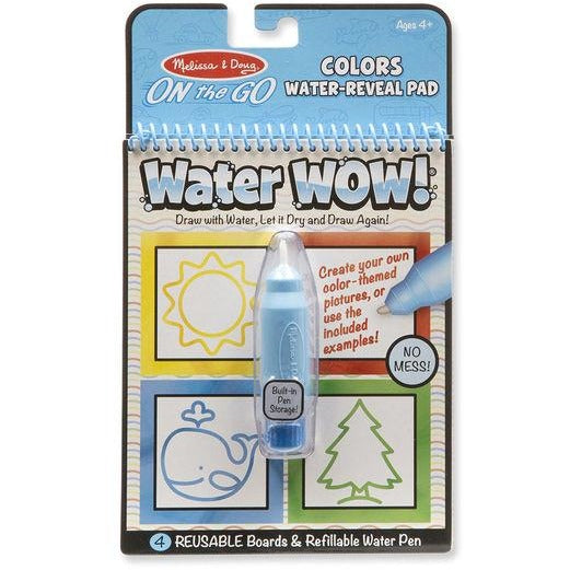 Water Wow - Colors and Shapes Water Reveal Pad Toys Melissa & Doug   