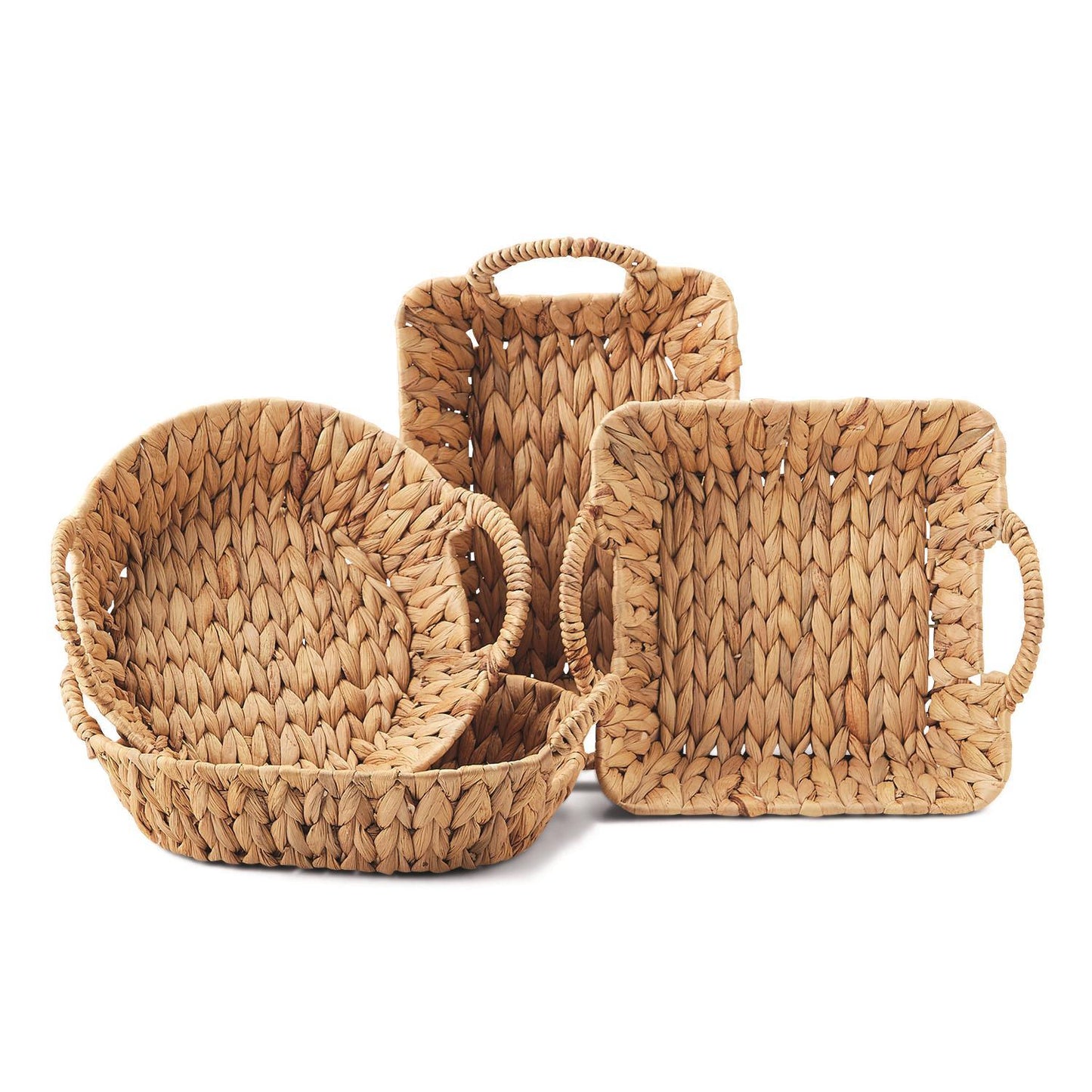 Weaving Basket - Rectangle Gifts Two's Company   