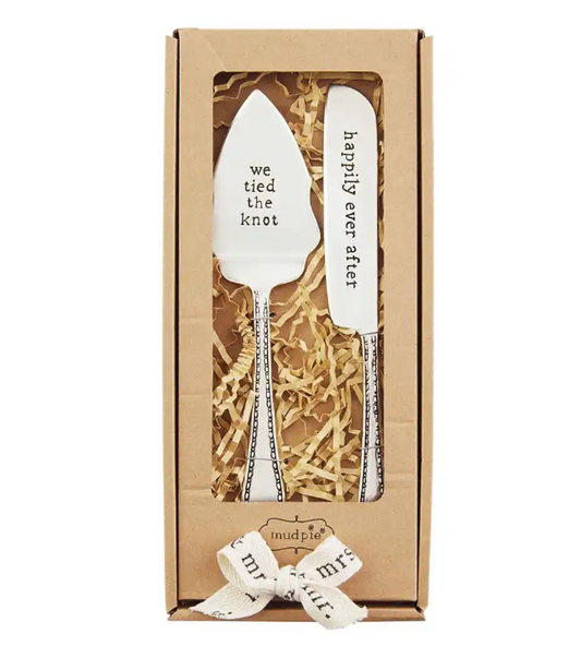 Wedding Cake Serving Utensils Set Kitchen + Entertaining Mudpie   