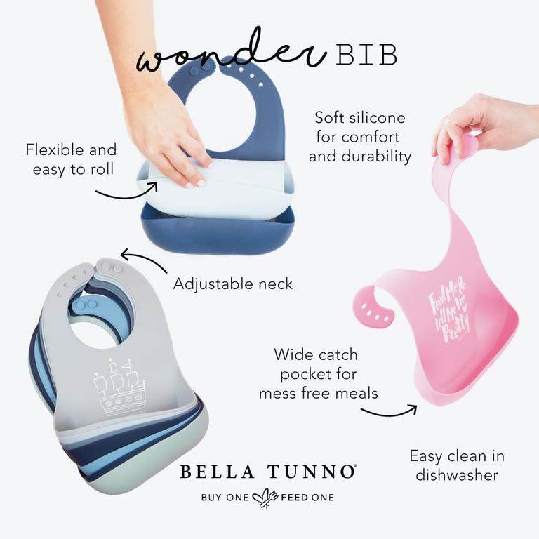 Who Runs the World Wonder Bib Gifts Bella Tunno   