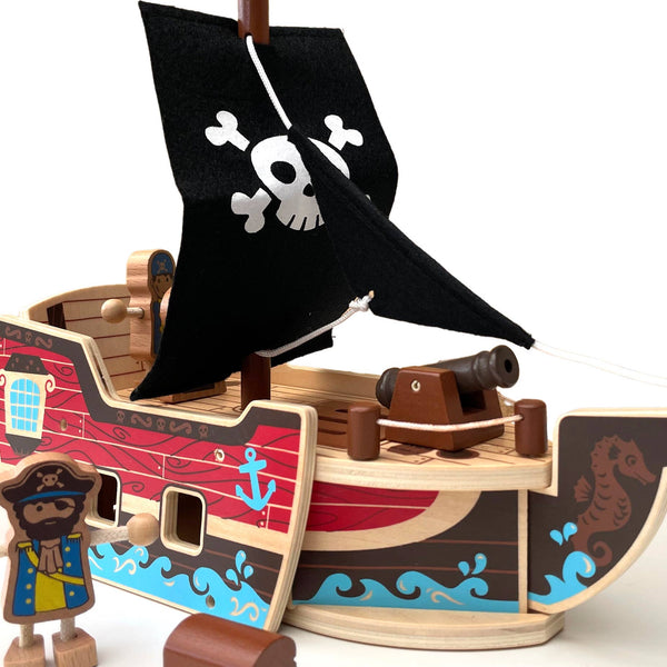 Beistle 50469 Jointed Pirate Ship, 31-Inch : : Toys & Games