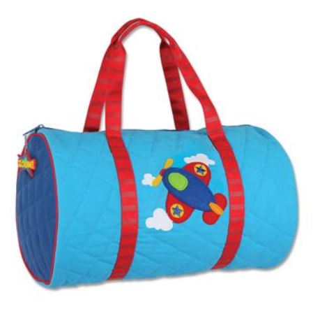 Quilted Duffle Gifts Stephen Joseph Airplane  