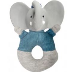 Alvin the Elephant Rattle Baby Accessories Tikiri Toys   