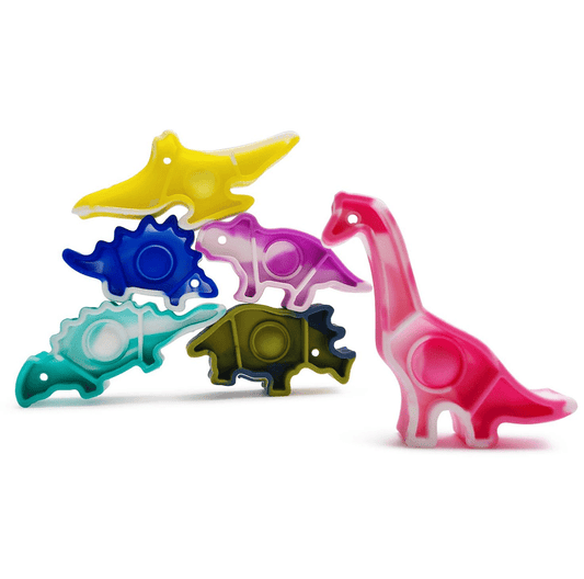 Balancing Dino Poppers Toys Cupcakes & Cartwheels