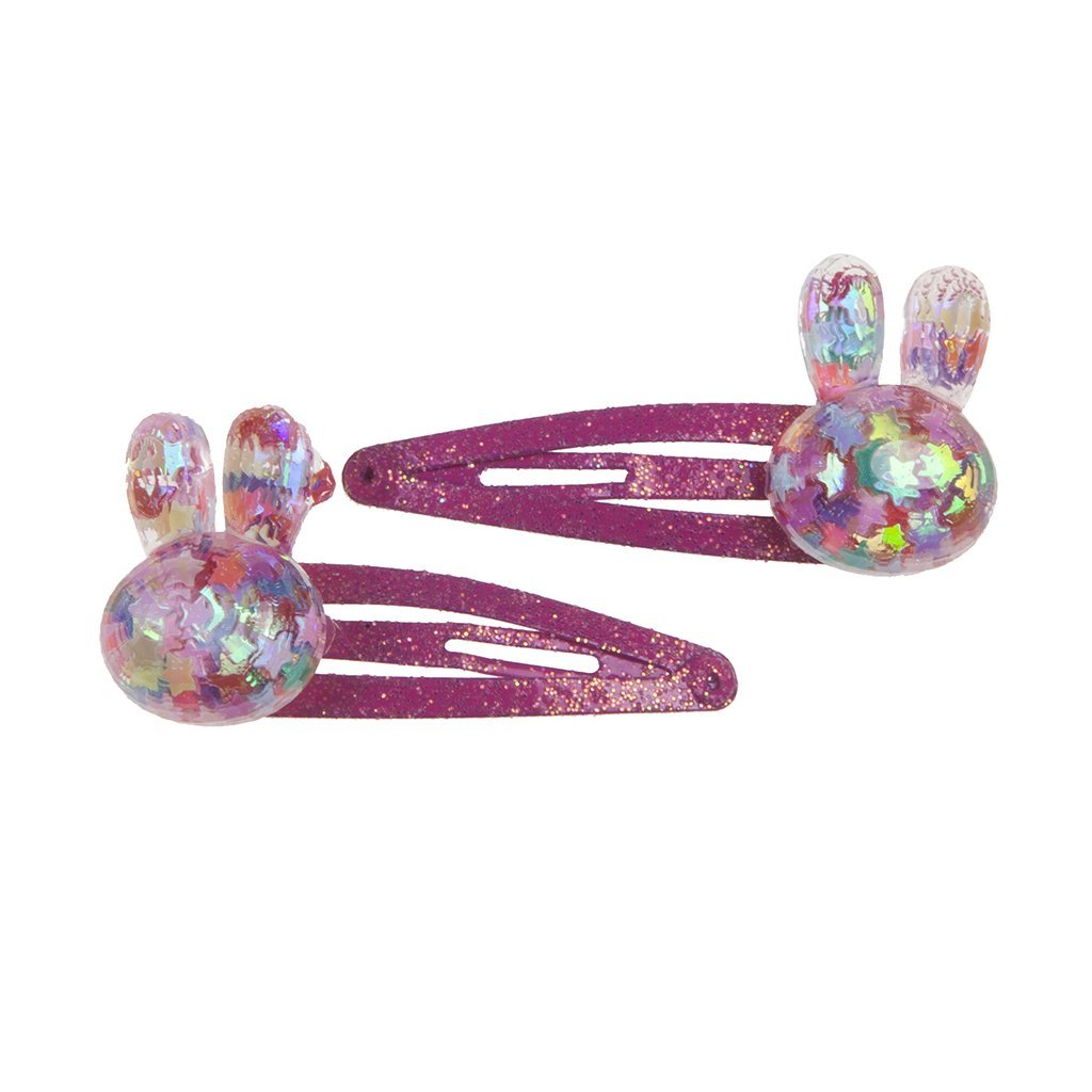 Bunny Bling Hairclips Kids Hair Accessories Great Pretenders   