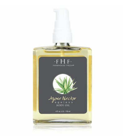 Agave Nectar Ageless Body Oil 4oz Self-Care Farmhouse Fresh   