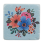 Boho Flower Coaster - Single Gifts Midwest-CBK Blue  
