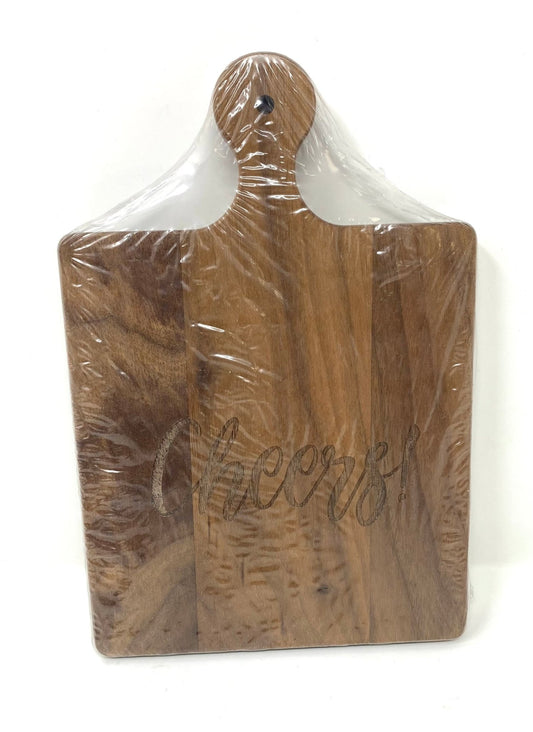 Cheers! Walnut Wood Cheeseboard Kitchen + Entertaining Maple Leaf at Home