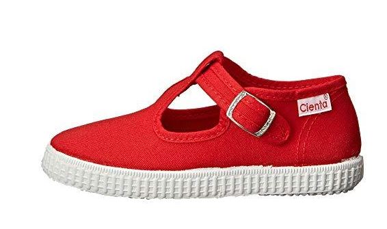 Toddler T-Strap Shoes Cienta Red 3 