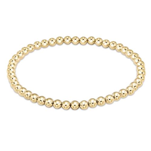 Classic Gold 4mm Bead Bracelet Women's Jewelry enewton   