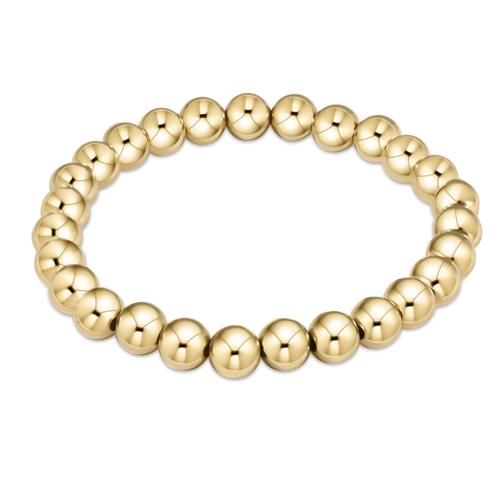 Classic Gold 7mm Bead Bracelet Women's Jewelry enewton   